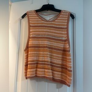 American Eagle crochet tank. Size XL, worn once.